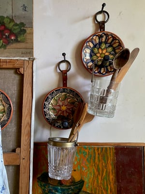 Image of latin style hanging plate collection