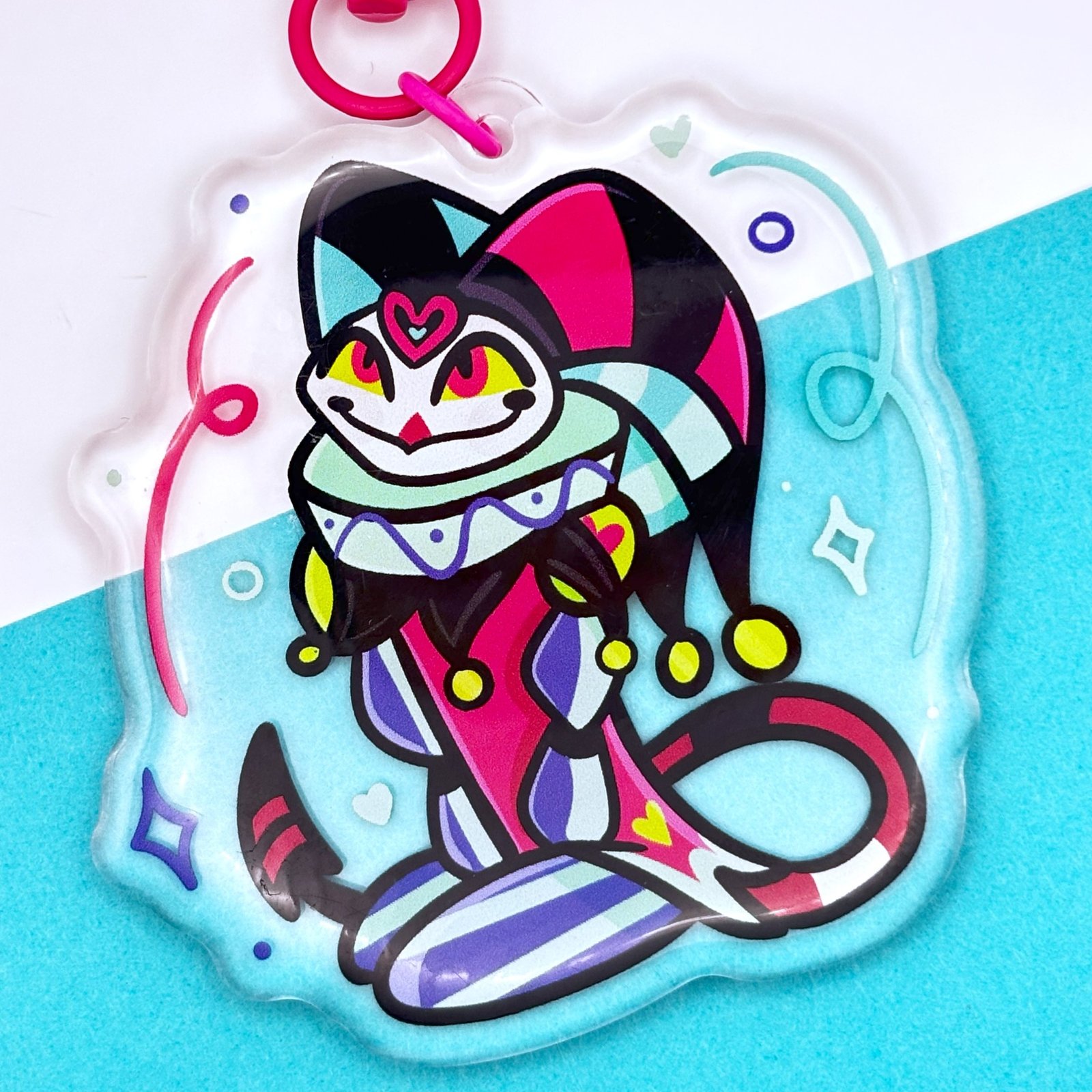 Fizzarolli Helluva Boss Inspired Epoxy Charm 2.5