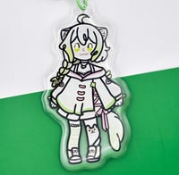 Image 1 of Limealicious Independent Vtuber 2.75" Epoxy Keychain