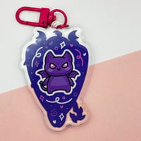 Image 2 of Camila Independent Vtuber 2.75" Epoxy Keychain