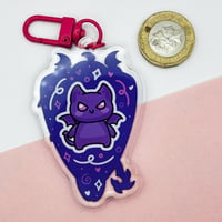 Image 4 of Camila Independent Vtuber 2.75" Epoxy Keychain