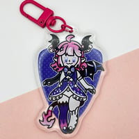 Image 3 of Camila Independent Vtuber 2.75" Epoxy Keychain