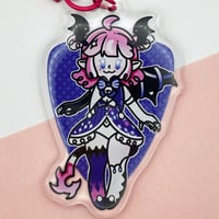 Image 1 of Camila Independent Vtuber 2.75" Epoxy Keychain