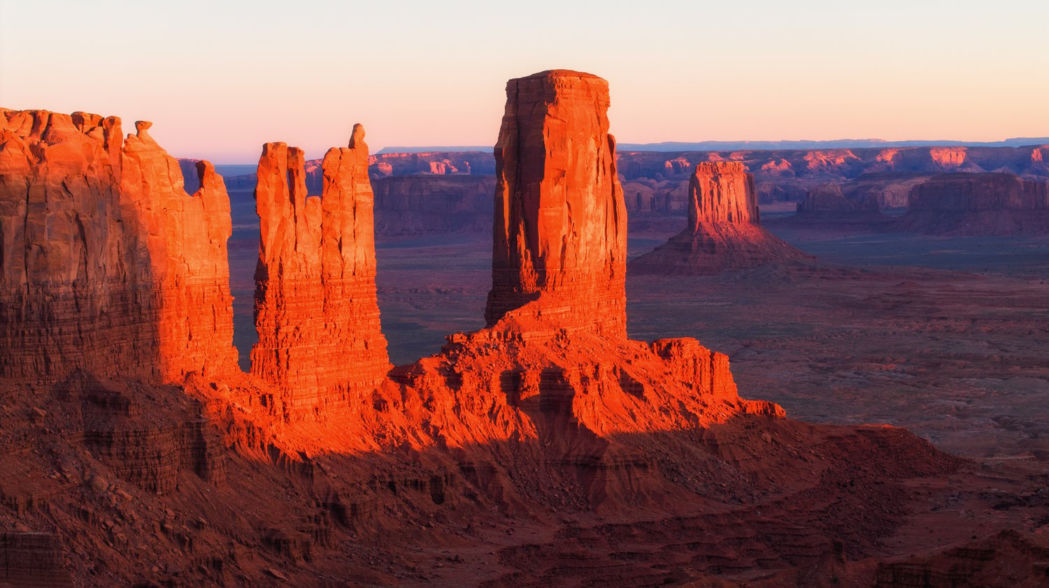 Image of Monument Valley Sunset