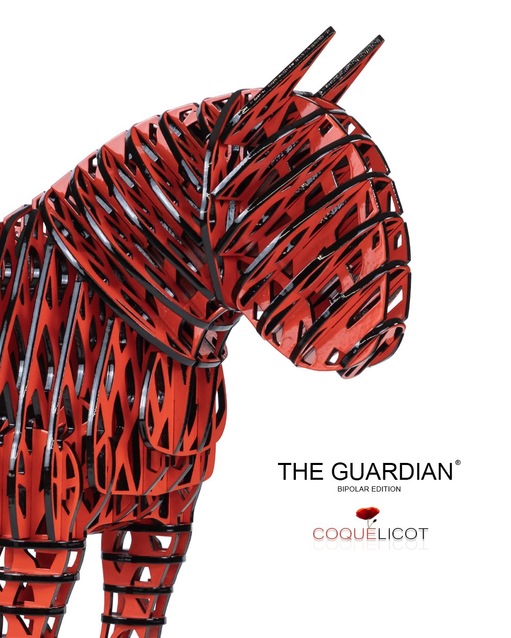 Image of The Guardian® "BIPOLAR" Coquelicot Edition