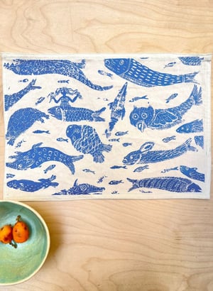 Persian Sea Creatures Placemats - Colour Edition