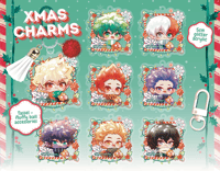 Image 1 of MHA Xmas charms