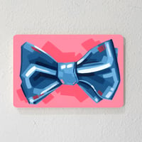 Bowtie - Original Painting, 4" x 6"