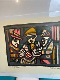 Image 4 of The Card Players by America Martin