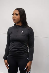 Image 3 of Women's BT Performance ¼ zip