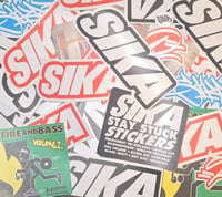 Image 2 of SIKA stay stuck sticker pack (free postage when you order any item over £9.99)