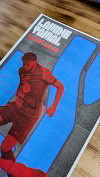 Image 4 of 'From the 304' Lamine Yamal Print