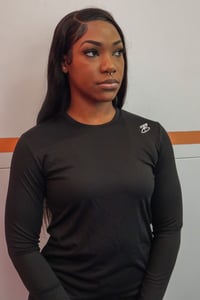 Image 1 of BT women's performance Tshirt Long Sleeve (Black)