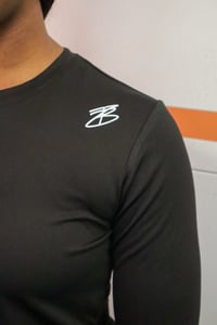 Image 3 of BT women's performance Tshirt Long Sleeve (Black)