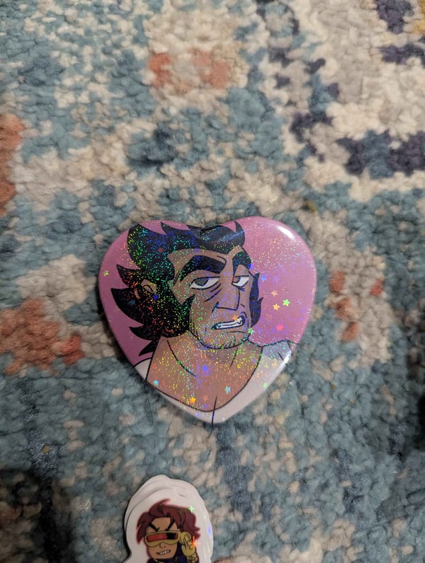 Image of Wolv-heart buttons