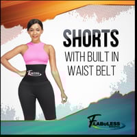 SHORTS W/ BUILT IN WAIST TRAINER  