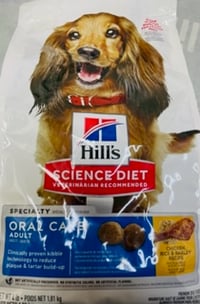 Hill's Science Diet oral care dog food