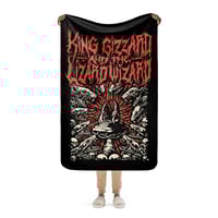 Image 1 of Rats Nest Sherpa blanket