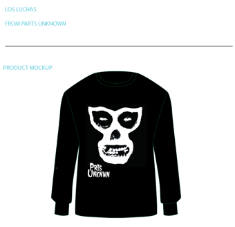 Image of LOS LUCHA LONG and SHORT SLEEVE *PREORDER*