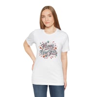 Image 2 of Decorative Happy New Year Short Sleeve T-shirt