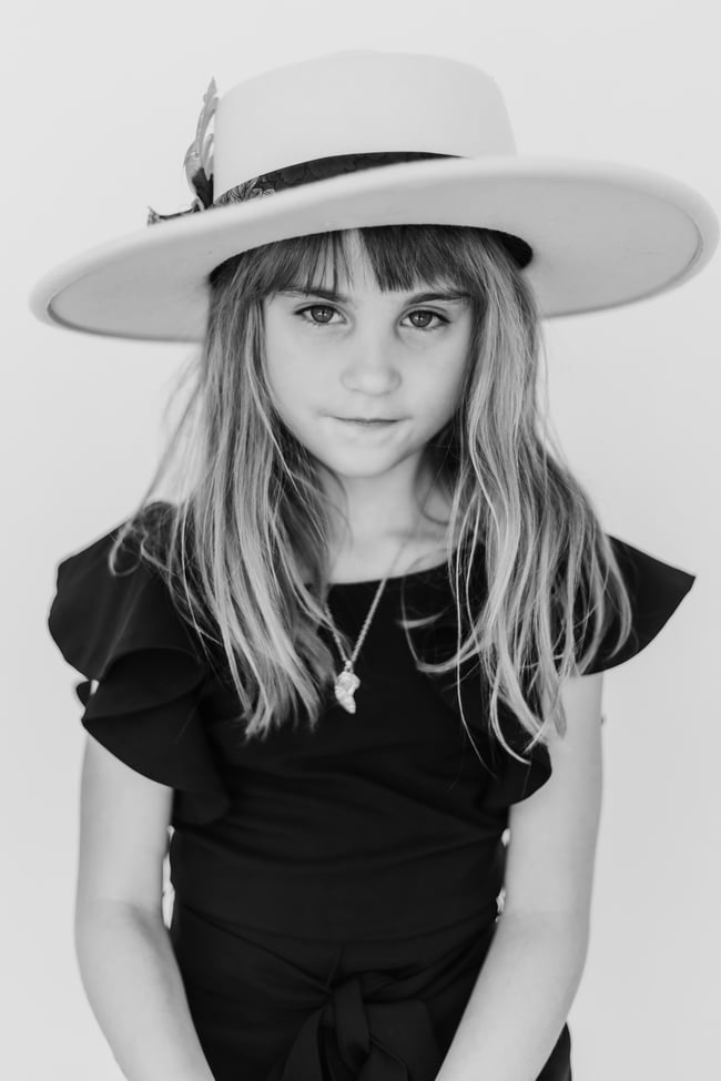 Black & White Personality Session 