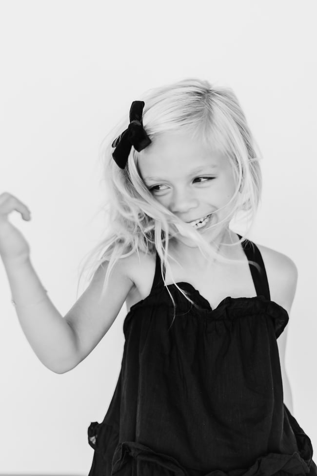 Black & White Personality Session 