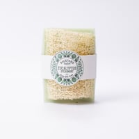 Image 2 of Eucalyptus Spearmint Goat's Milk Loofah Soap