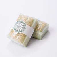 Image 7 of Eucalyptus Spearmint Goat's Milk Loofah Soap