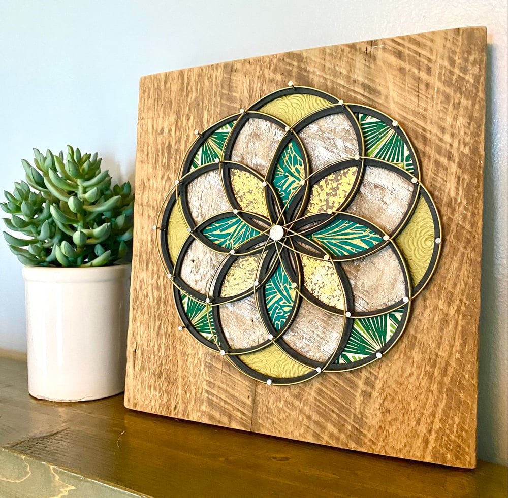 Image of Modern string art mini Seed of Life