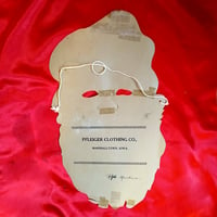 Image 3 of Bradley Knitwear - Pfeiger Clothing Company Santa Claus mask (1940-50s) - Marshalltown, Iowa