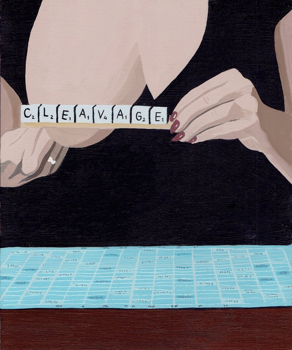 Image of THE SCRABBLE GAME