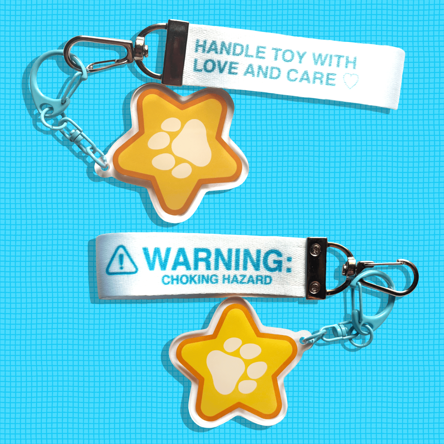 Toy Tag Keychain