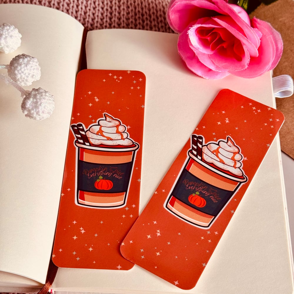 Image of Pumpkin Spice Latte Bookmark