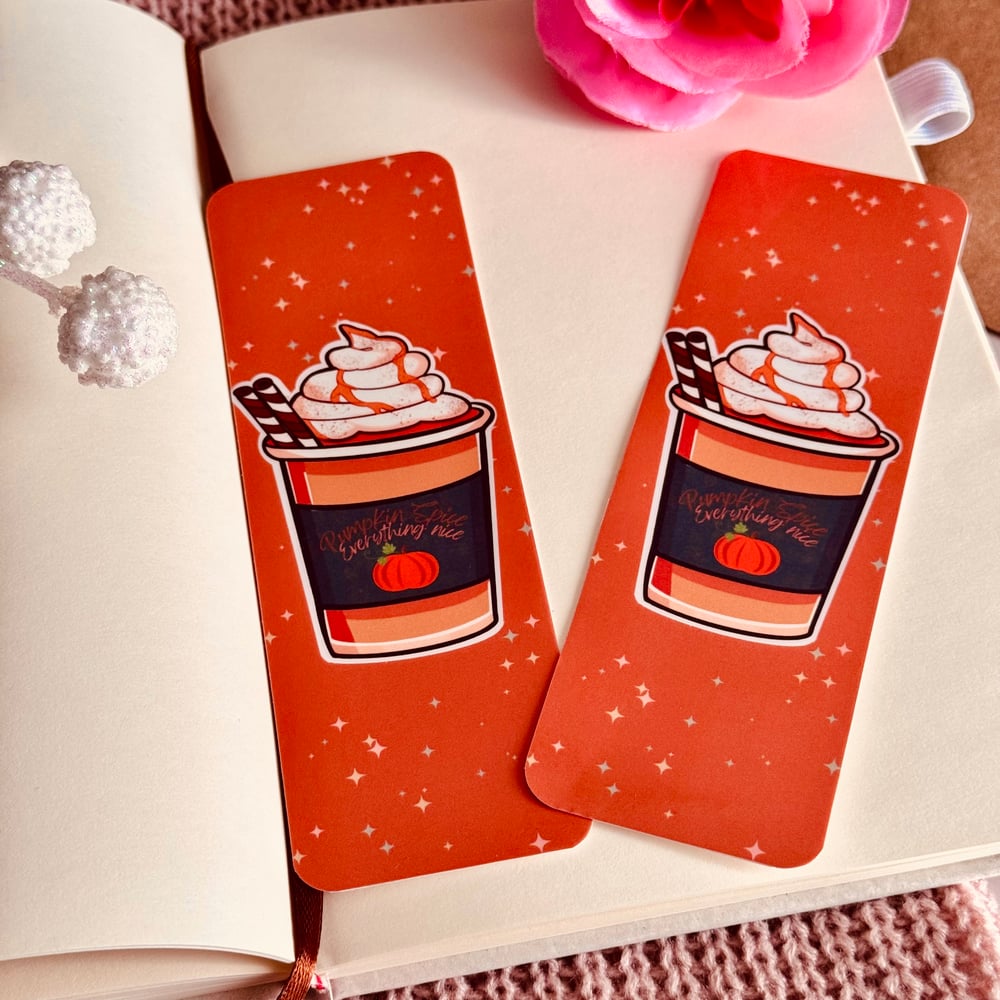 Image of Pumpkin Spice Latte Bookmark