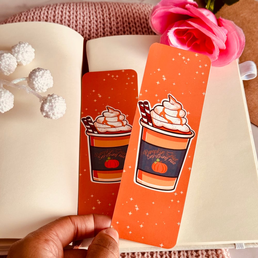 Image of Pumpkin Spice Latte Bookmark