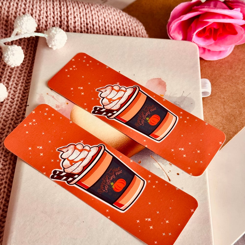 Image of Pumpkin Spice Latte Bookmark