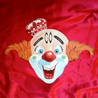 Image 1 of The Greatest Go on Earth - Standard Oil Company Advertising Paper Clown Mask (1940s)