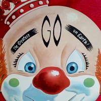 Image 2 of The Greatest Go on Earth - Standard Oil Company Advertising Paper Clown Mask (1940s)