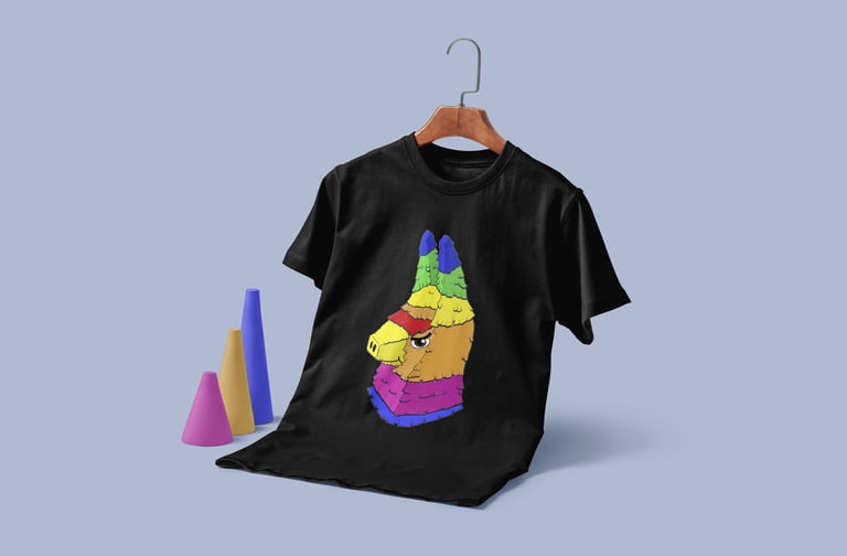 Killer Piñata Cartoon Tee