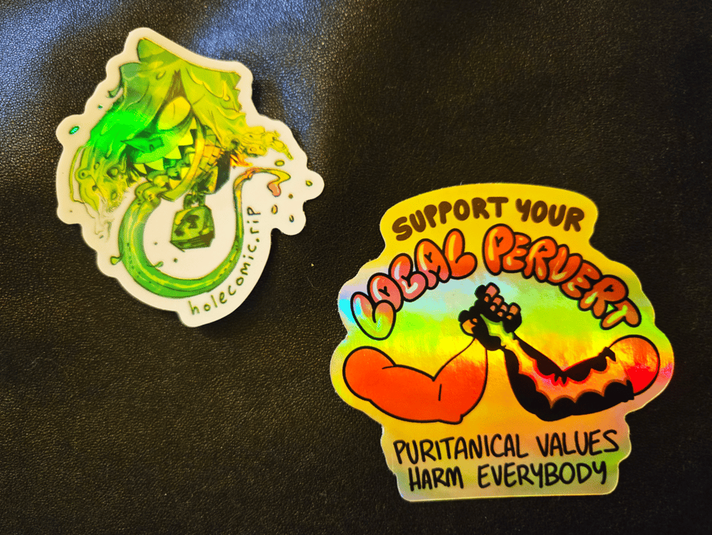 Image of Support Your Local Pervert Sticker