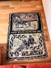 Image 1 of desert shore blanket