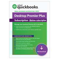 QuickBooks Desktop Premier Plus 2022 2 User ( No Subscription)
