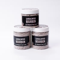 Image 4 of Sandalwood Bourbon Whipped Soap Scrub