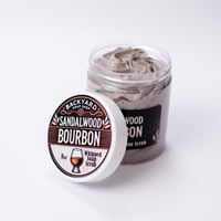 Image 1 of Sandalwood Bourbon Whipped Soap Scrub