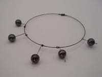 Image 2 of Spiky Ball Choker