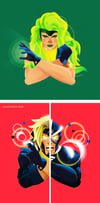 Portrait of Polaris / Portrait of Havok (Reg. & Forge Suit Variant)