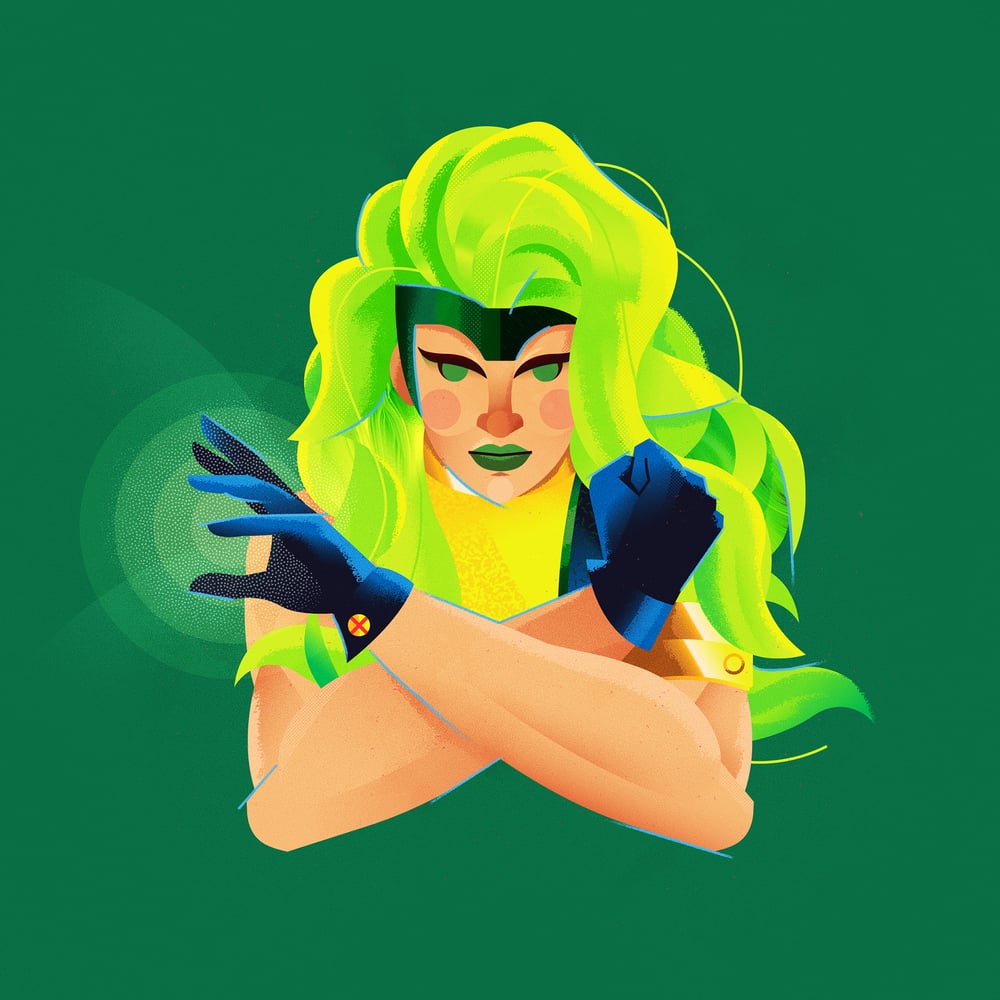Portrait of Polaris / Portrait of Havok (Reg. & Forge Suit Variant)