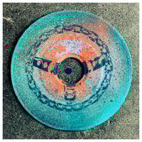Spray Paint Chain Wheel 45