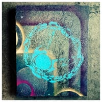 Spray Paint Chain Wheel On Wood