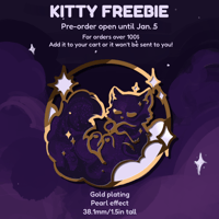 Image 1 of [PRE-ORDER] Kitty freebie 